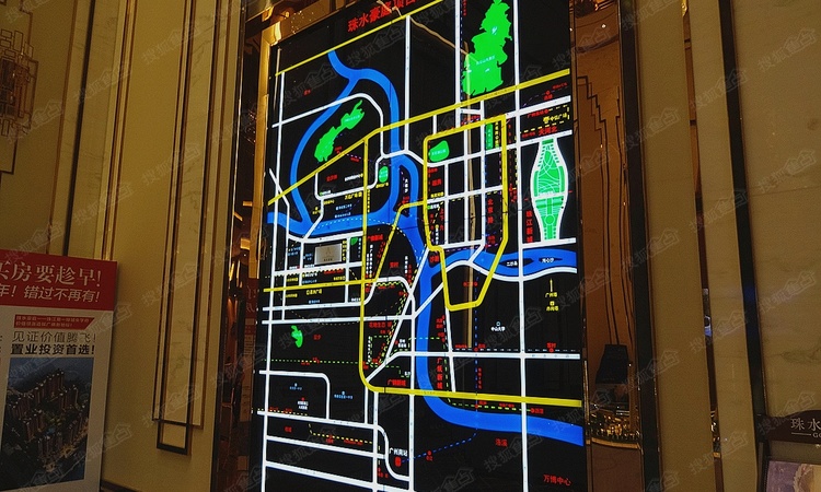 珠水豪庭交通图