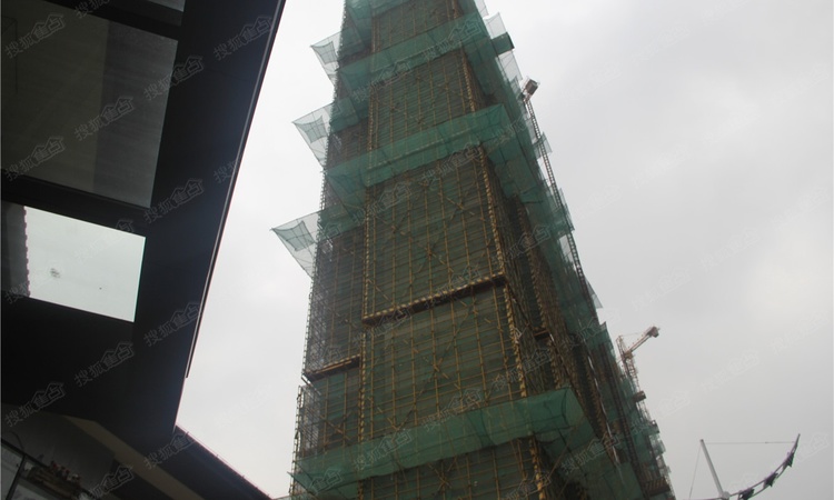 碧桂园翡翠华府施工进度图