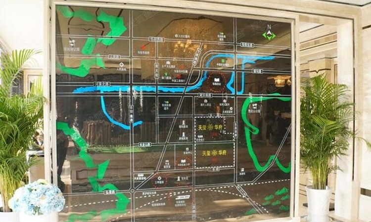 天玺华府交通图