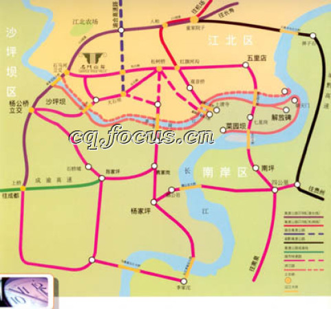 名门山庄交通图