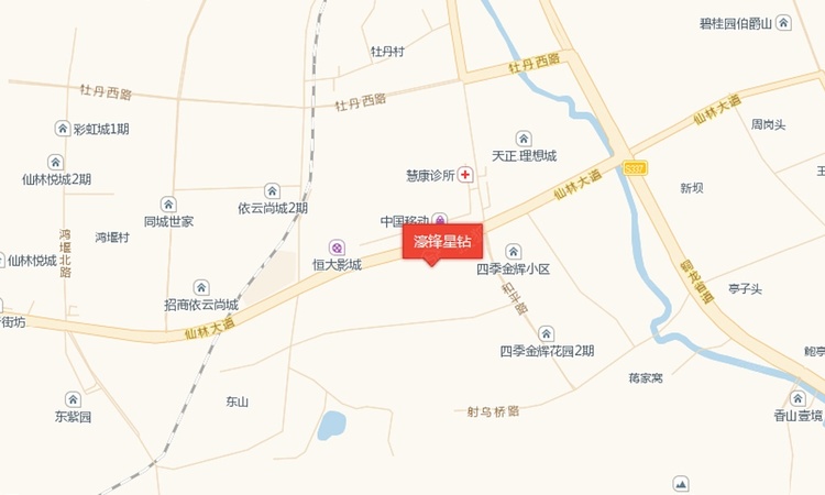 濠锋星钻交通图