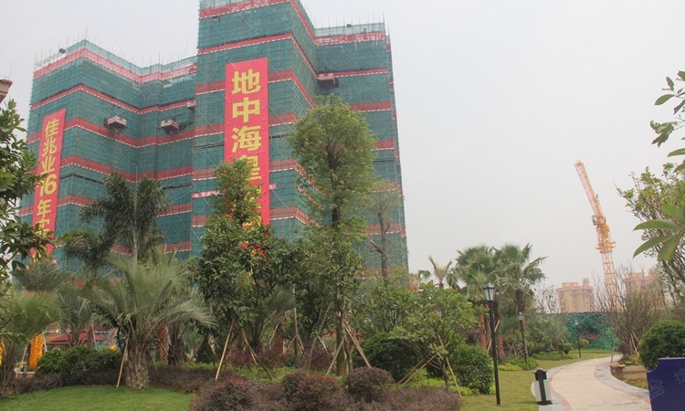 佳兆业碧海云天施工进度图