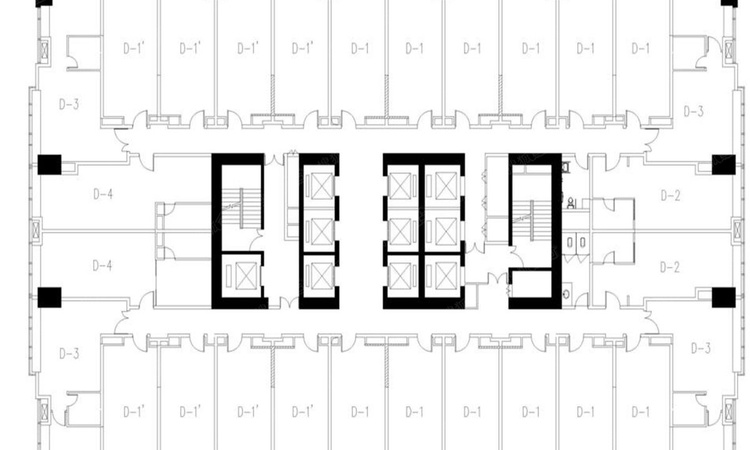 临港首府楼层平面图