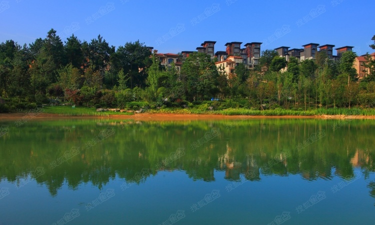 中铁国际生态城白晶谷实景图