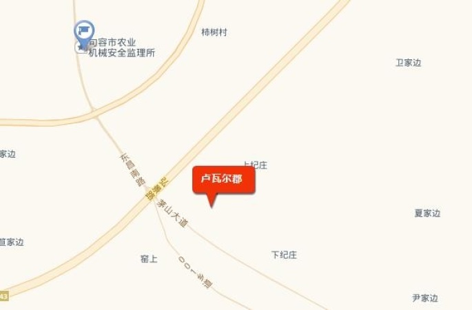 卢瓦尔郡交通图