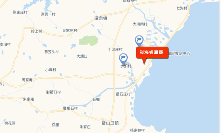 嶺海香澜郡瑜院交通图
