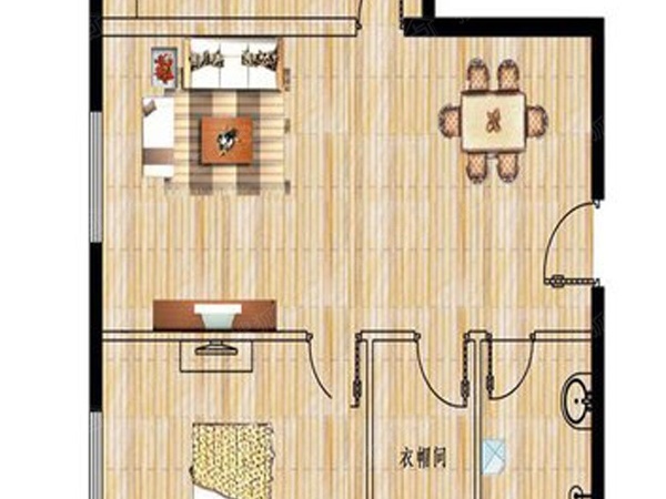 方城大厦楼层平面图