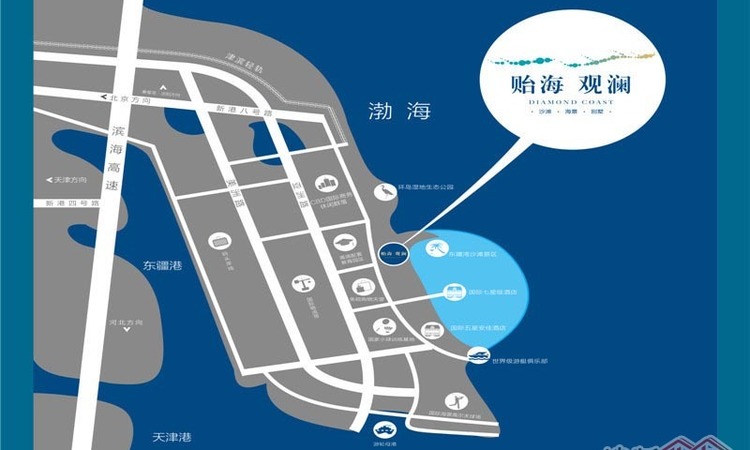 贻海观澜交通图