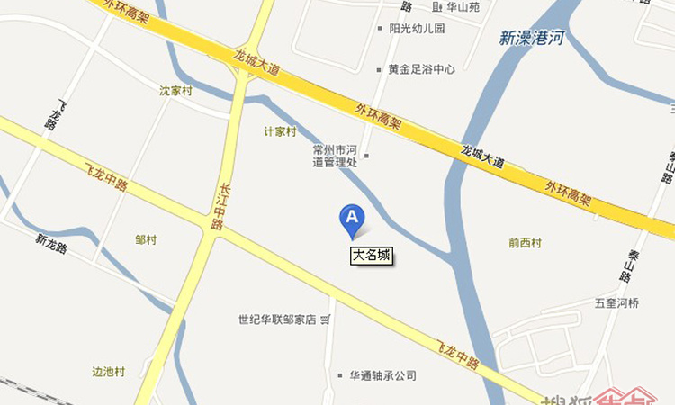 大名城交通图