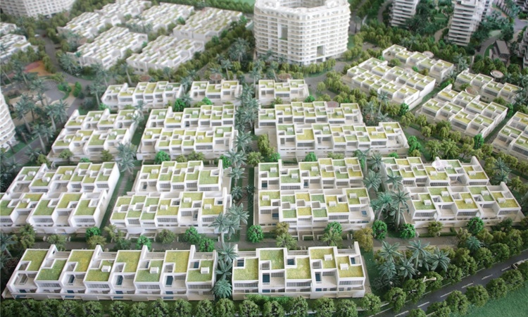 智汇城别墅实景图