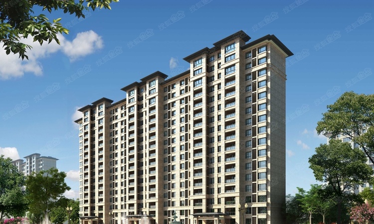 湖光山色效果图