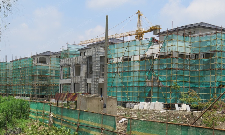佘山御庭施工进度图