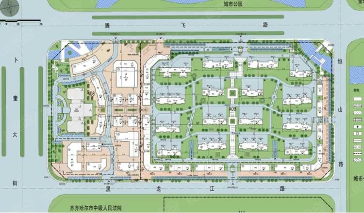 乐鹤食街交通图
