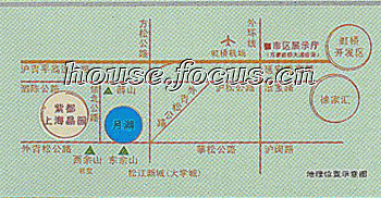 紫都上海晶园交通图