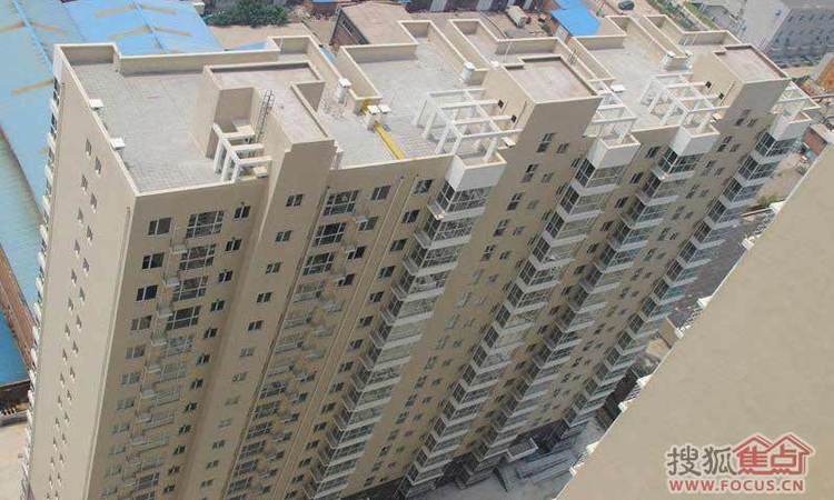 汇龙国际公馆施工进度图