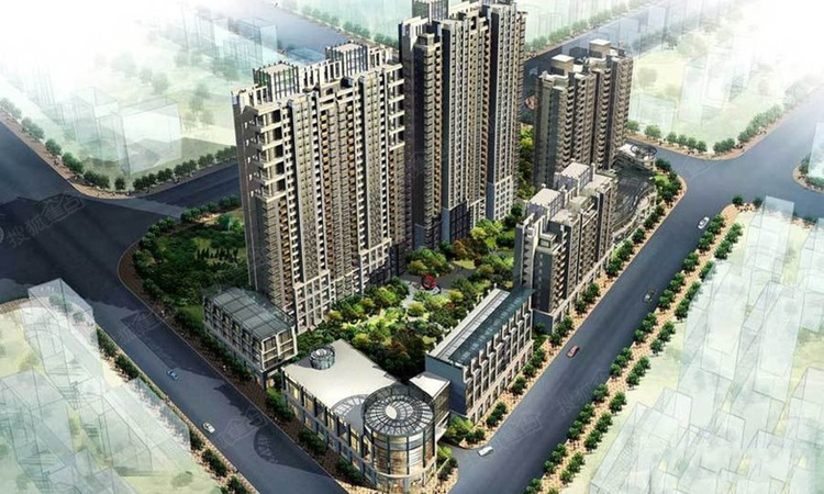 苏河融景效果图