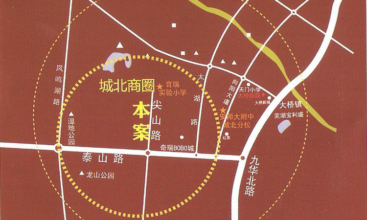奇瑞新里城交通图