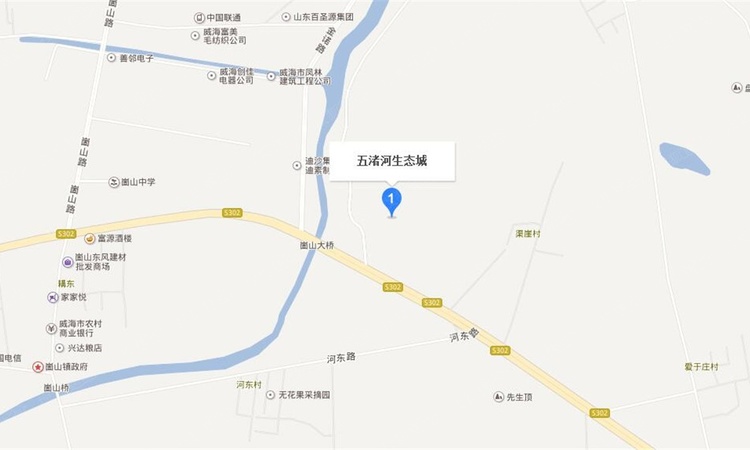 五渚河生态城交通图