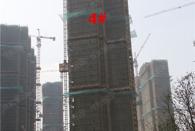 彩虹城施工进度图