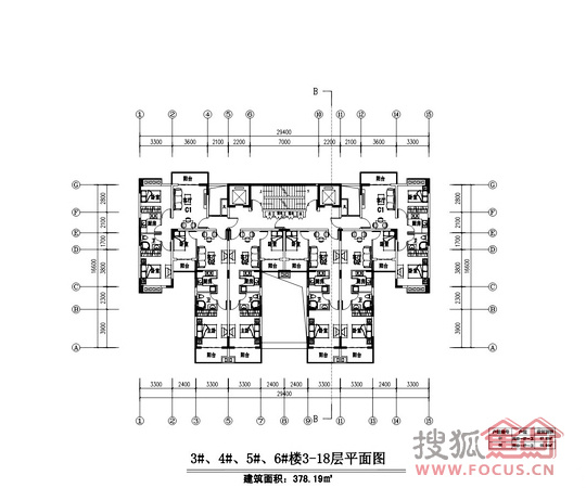碧水南湾楼层平面图