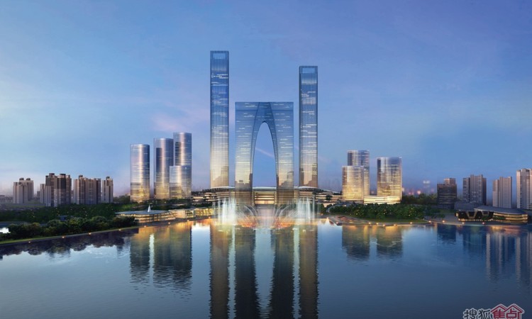 东方之门效果图