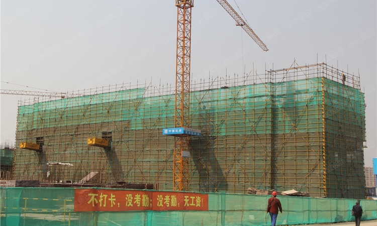 中天东方骏庭施工进度图