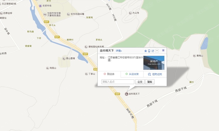 金科观天下交通图