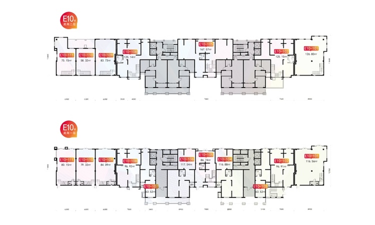 金麦加西北汇楼层平面图