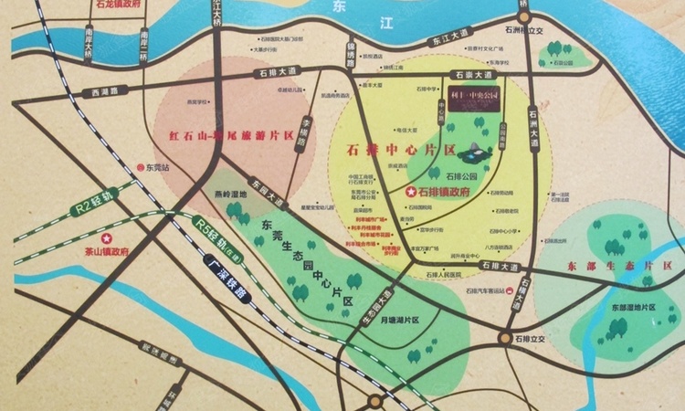 利丰中央公园交通图