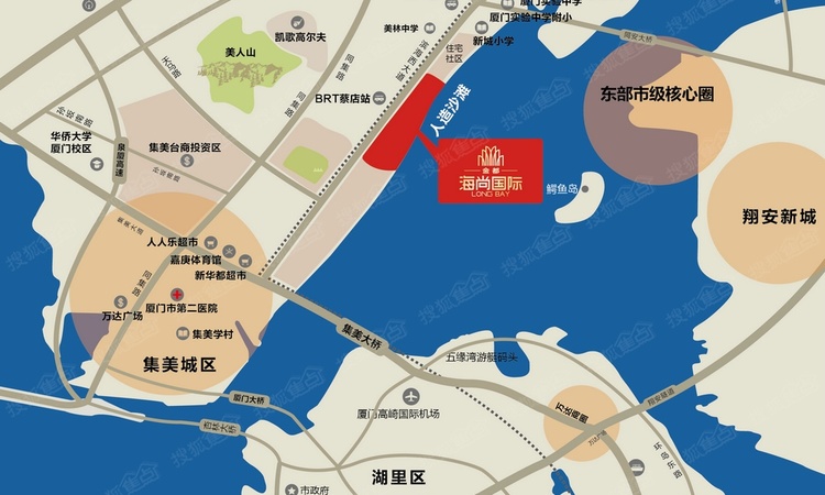 金都海尚国际交通图