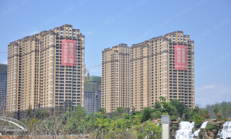 融城昆明湖施工进度图