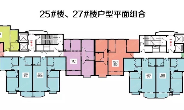 天洋城4代楼层平面图