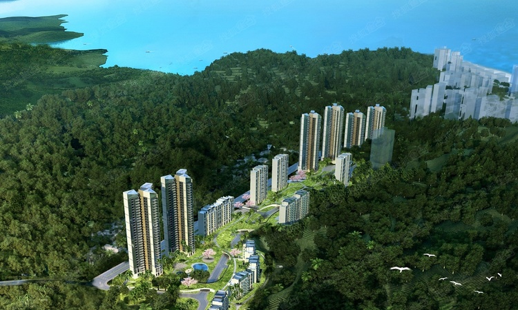 恒荣·城市溪谷效果图