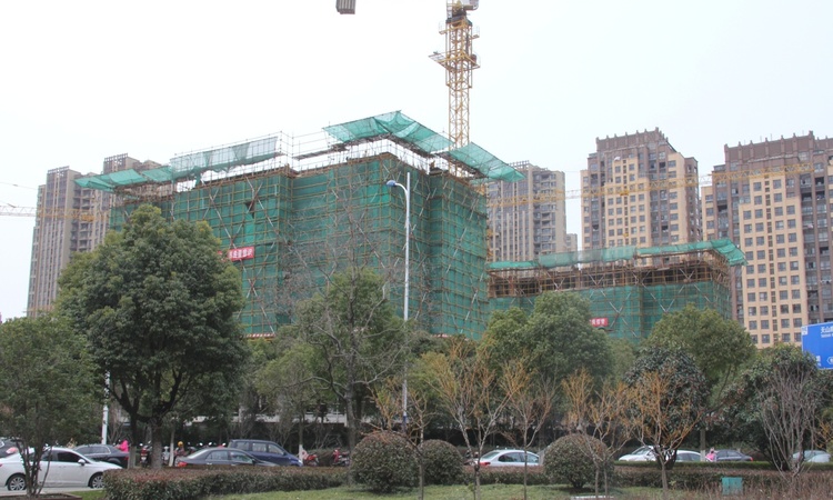 新城牡丹世纪之光施工进度图