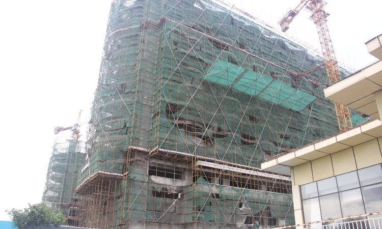 后海温泉小镇施工进度图