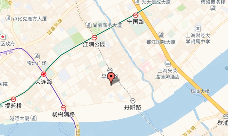 保利东外滩壹号街交通图