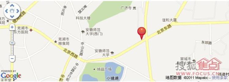 中江商场地块交通图