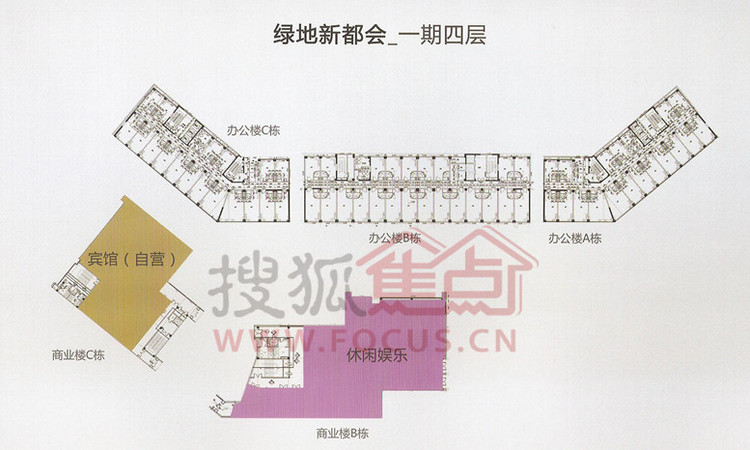 绿地新都会楼层平面图
