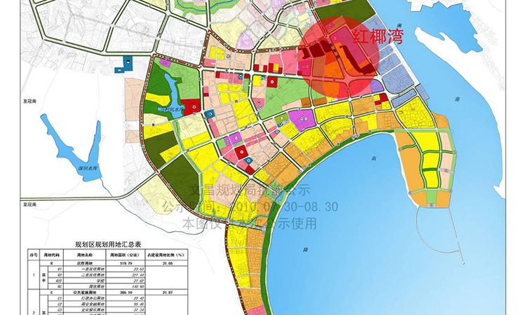 正商红椰湾交通图