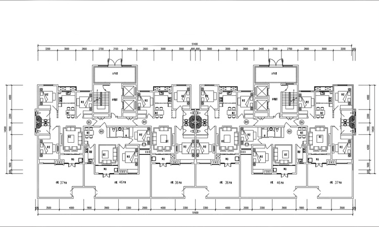 铂宫后海楼层平面图
