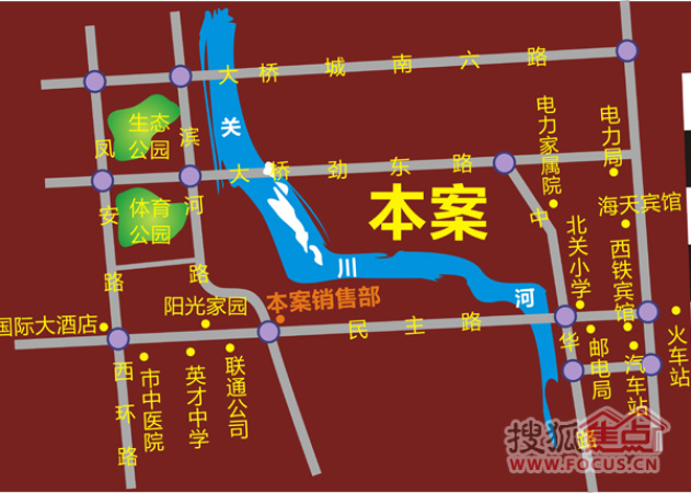 福门定西新天地交通图