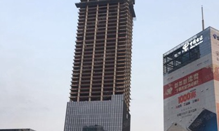 嘉宏振兴中心施工进度图