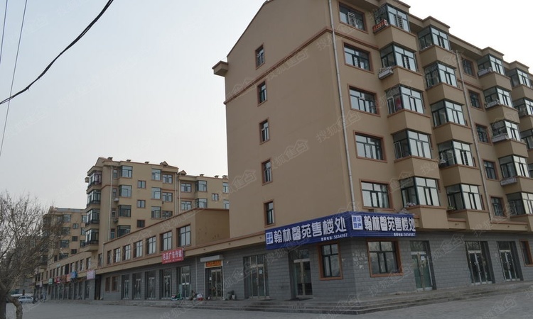 甘南翰林馨苑施工进度图