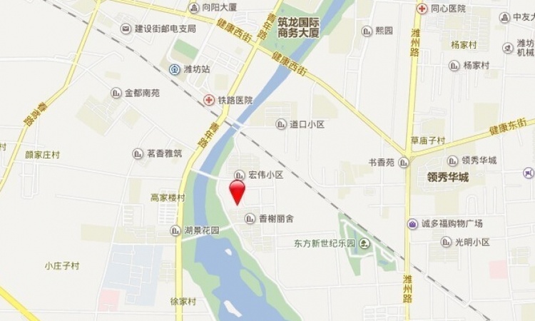 邦泰郡王府交通图