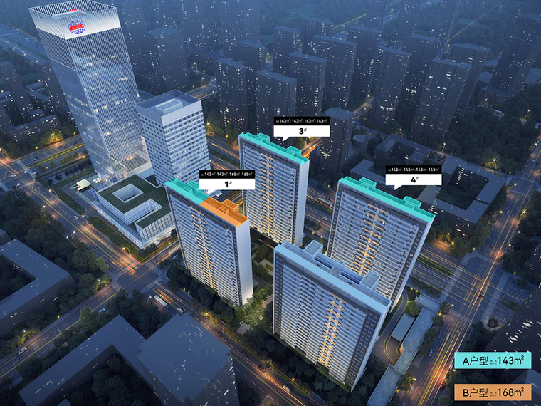 中国铁建花语天境效果图