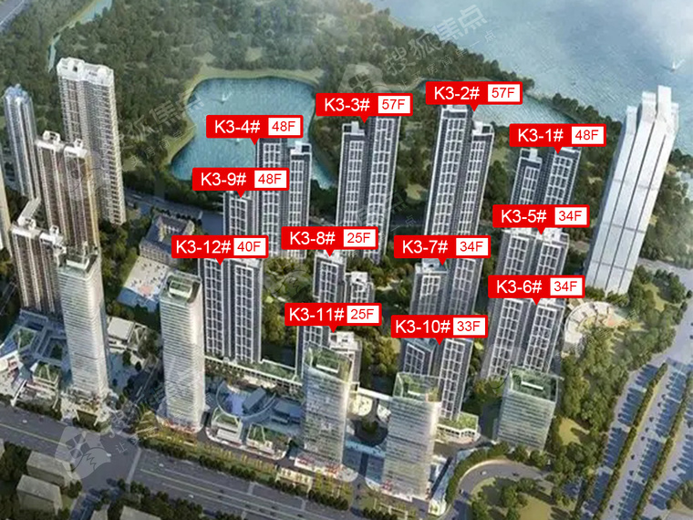 万科新世纪翡翠滨江效果图