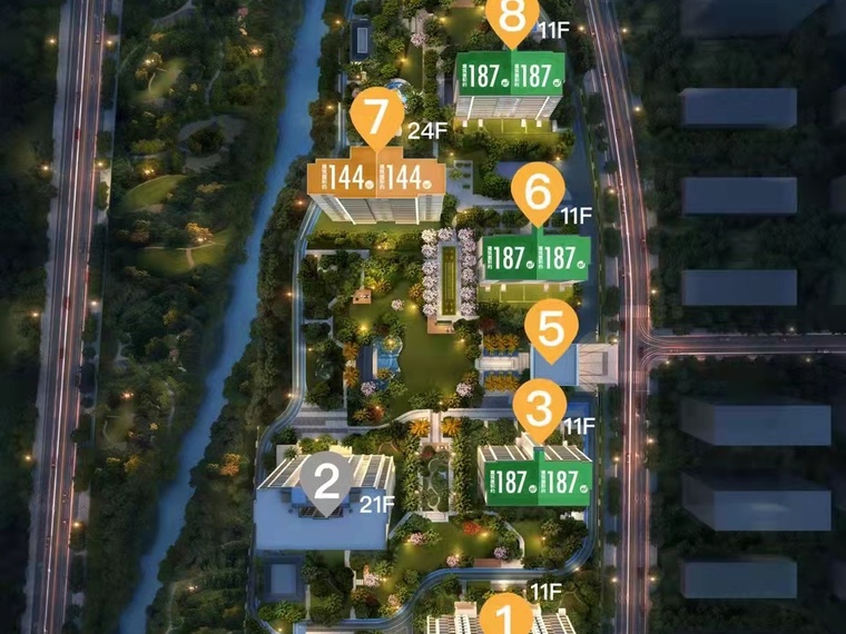 荣安玖樾庄效果图
