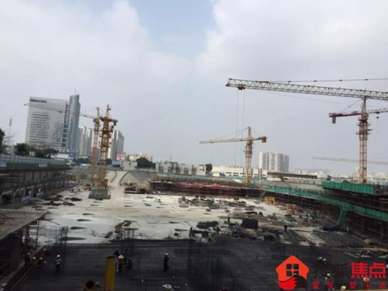 君临世纪施工进度图