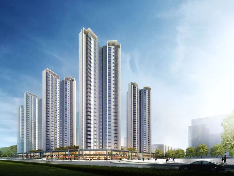 金裕星河梧桐湾效果图