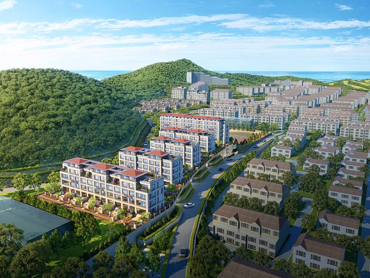 威海昆仑御龙山效果图